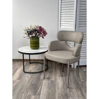 Стул VALTER HF017-09 Латте, экокожа / Латте каркас, ®DISAUR