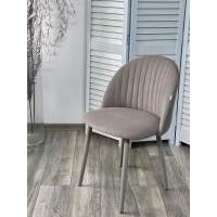 Стул БАРИ Marseille-16 Капучино, велюр / ЛАТТЕ каркас M-City