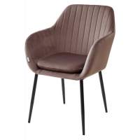 Стул Стул ALABAMA BLUVEL-38 LATTE, велюр / черный каркас М-City Стул Стул ALABAMA BLUVEL-38 LATTE, велюр / черный каркас М-City