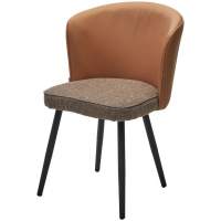 Стул МОНЕ MELANGE 290 рогожка / ENZO 210 экокожа / Черный каркас M-City Стул МОНЕ MELANGE 290 рогожка / ENZO 210 экокожа / Черный каркас M-City