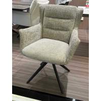 Стул GARLAND 360 град. поворот. HAGA-16 Серый, ткань/ GINO-457 Серый, ткань/ Черный, ®DISAUR