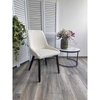 Стул Стул CRISTIAN White A2635-1A, букле / орех, ®DISAUR Стул Стул CRISTIAN White A2635-1A, букле / орех, ®DISAUR