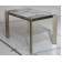 Стол CORNER 120 GLOSS LUXURY PANDORA SOLID CERAMIC / шампань, ®DISAUR