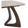 Стол DAKAR 180 GLOSS AMBER JADE SOLID CERAMIC / Орех, ®DISAUR