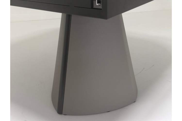 Стол RUBEN 132 TL-109 Серый мрамор, испанская керамика, стекло / Латте, ®DISAUR-2