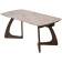 Стол DAKAR 180 GLOSS AMBER JADE SOLID CERAMIC / Орех, ®DISAUR