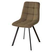 Стул РИЧИ, цвет H-71 Шоколадный, велюр / черный каркас М-City Стул РИЧИ, цвет H-71 Шоколадный, велюр / черный каркас М-City