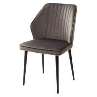 Стул SEATTLE-V ГРАФИТ #14, велюр / черный каркас М-City Стул SEATTLE-V ГРАФИТ #14, велюр / черный каркас М-City