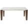 Стол ESMIR 160 MATTE ARABESCATO SOLID CERAMIC/ орех, ®DISAUR
