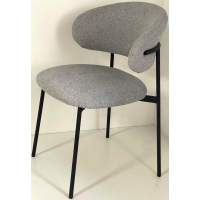 Стул TREND NS04 Крем, букле / черный каркас, М-City