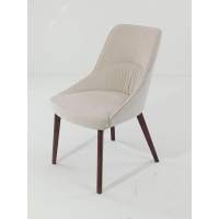 Стул ABI BOSTON-102 латте, ткань / орех, ®DISAUR