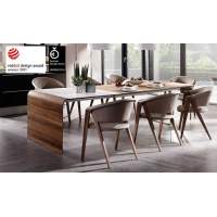 Стул SPIRIT1 / S1 SAGP38 / Nuss geolt UG / Leder LM stone Стул SPIRIT1 / S1 SAGP38 / Nuss geolt UG / Leder LM stone