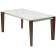 Стол ESMIR 160 MATTE ARABESCATO SOLID CERAMIC/ орех, ®DISAUR