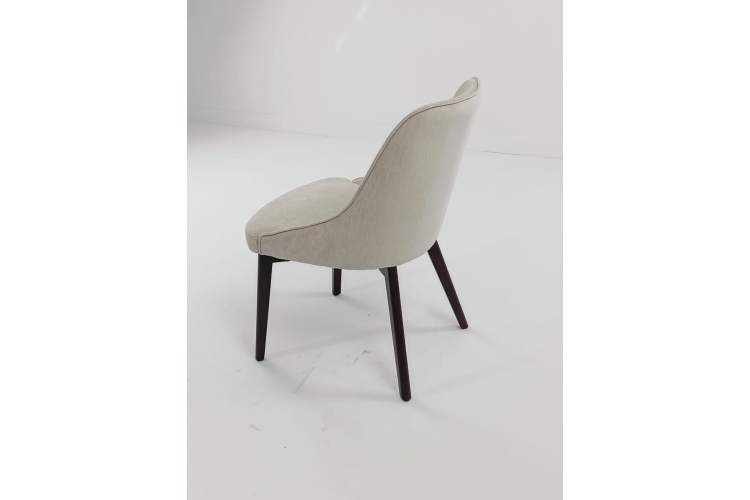 Стул ABI BOSTON-102 латте, ткань / орех, ®DISAUR-3