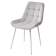 Стул ХОФМАН, цвет H-09 Светло-серый, велюр / белый каркас М-City