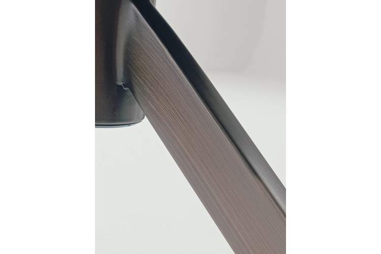 Стул PRATO 360 град поворот с возвратом BOSTON-102 латте, ткань / медный брашированный, ®DISAUR-2