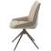 Стул OSKAR 360 град. поворот. RIELY-111 / PRESENT-120 Кремовый / Латте каркас, ®DISAUR