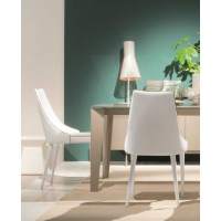 Стул Стул CLARA 40.11 (TR505 white with sand cordonet, экокожа) Стул Стул CLARA 40.11 (TR505 white with sand cordonet, экокожа)
