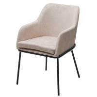 Стул АЛИСТЕР, цвет RAIN 2 какао велюр / черный каркас М-City Стул АЛИСТЕР, цвет RAIN 2 какао велюр / черный каркас М-City