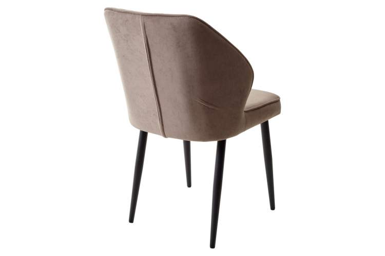 Стул VENA, цвет B5 Капучино, велюр / черный каркас М-City-4