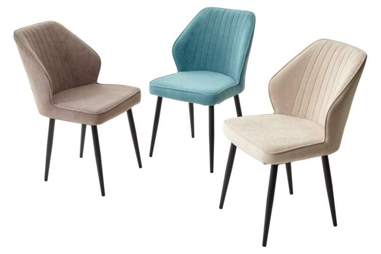 Стул VENA, цвет B5 Капучино, велюр / черный каркас М-City-3