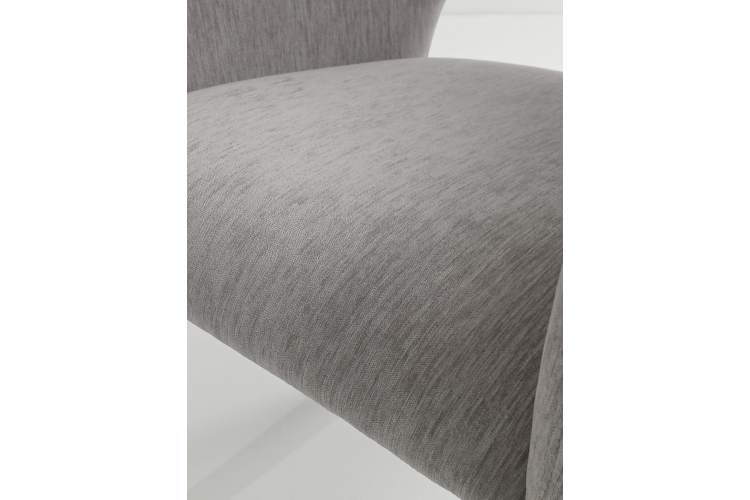 Стул THOMAS BOSTON-151 серый, ткань / орех, ®DISAUR-4