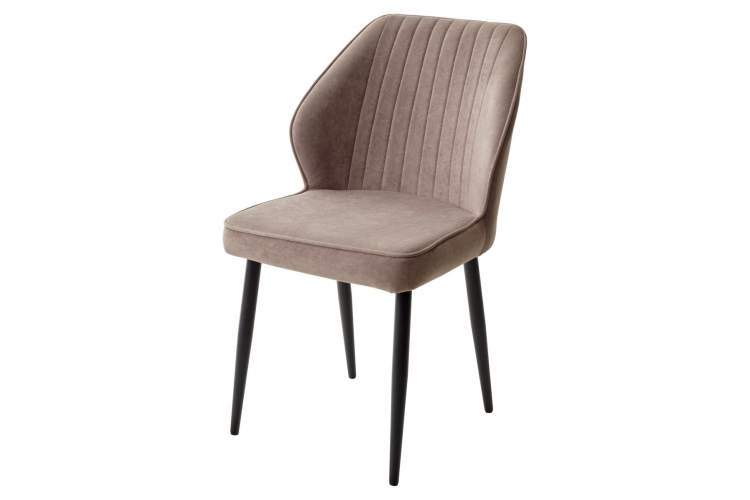 Стул VENA, цвет B5 Капучино, велюр / черный каркас М-City