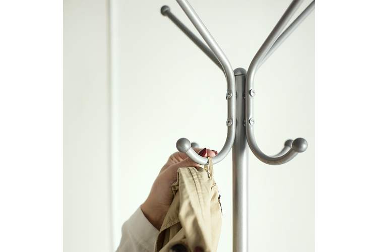 Вешалка напольная Пико 3 металлик-13