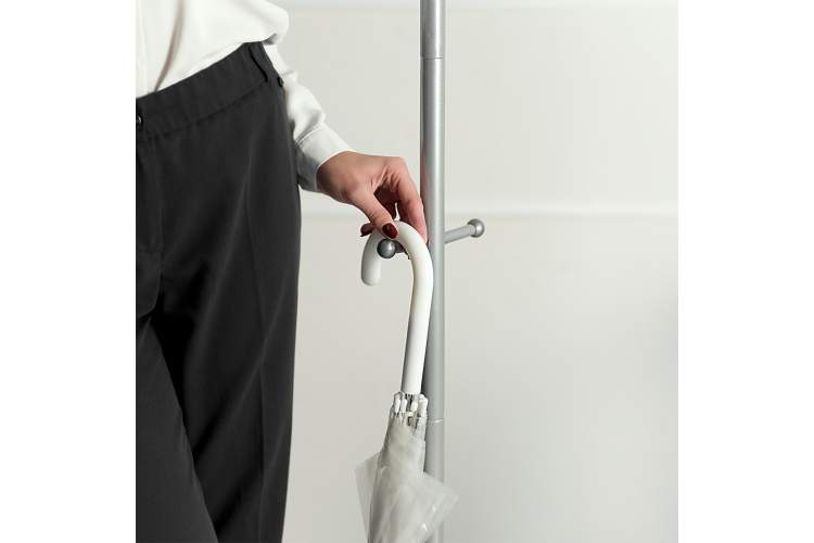 Вешалка напольная Пико 3 металлик-14