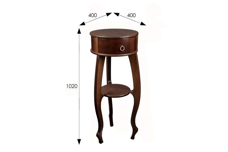 Подставка Берже 12 темно-коричневый-4