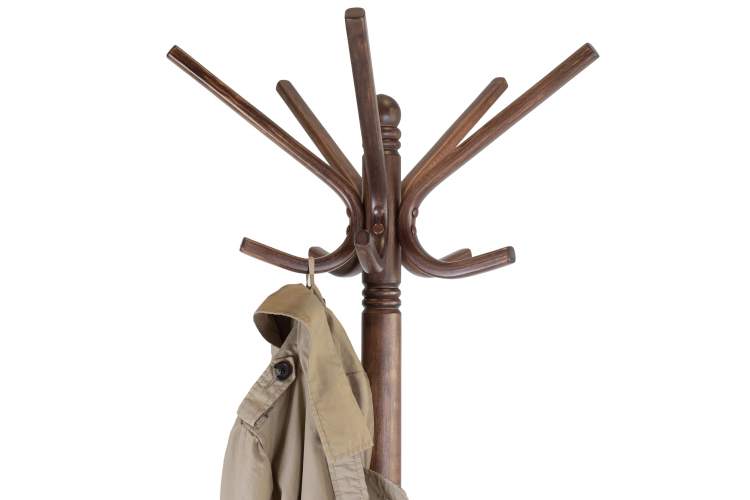 Вешалка напольная В 8Н средне-коричневый-2