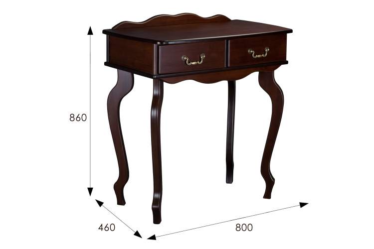 Консоль Берже 21 темно-коричневый-6