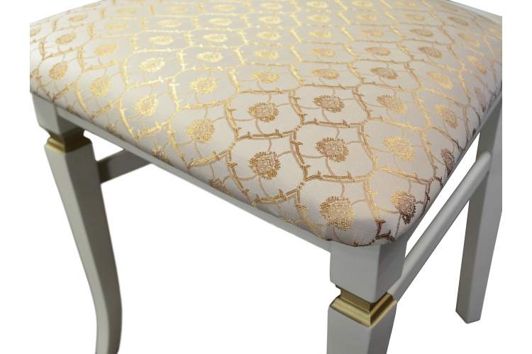 Стул Бонита слоновая кость/золото, Яра даймонд-2