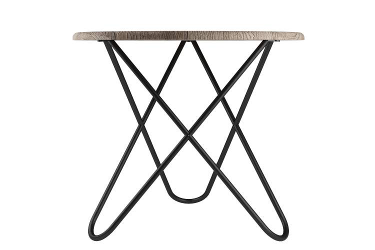 Стол журнальный BeautyStyle 20 дуб крымский состаренный/черный-1