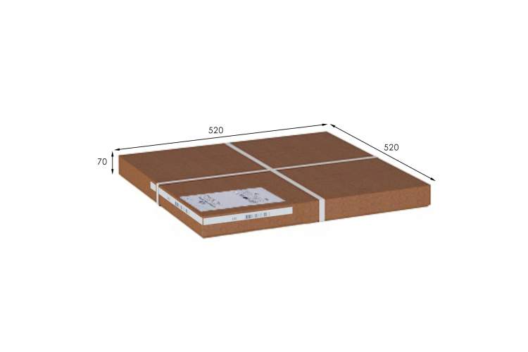 Стол журнальный МеталлАрт М002 белый мрамор/белый-17