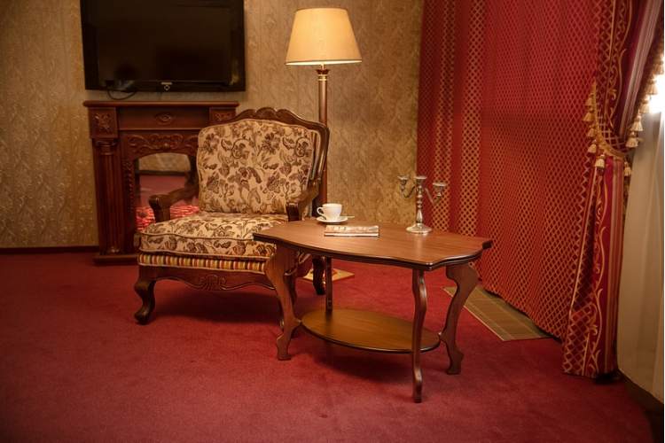 Стол журнальный Берже 1 средне-коричневый-2