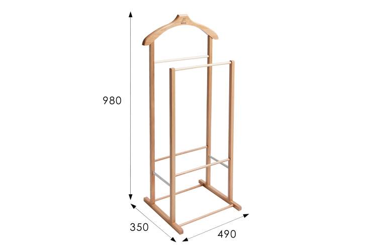 ъВешалка костюмная В 27Н светло-коричневый-1