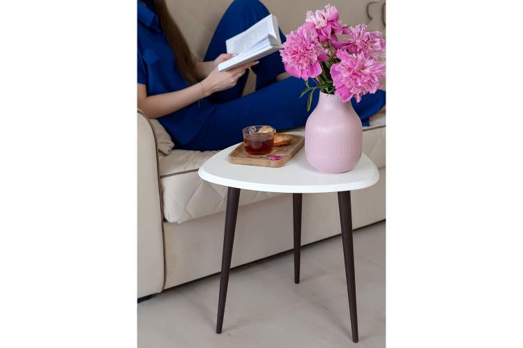 Стол журнальный BeautyStyle 7 белый/венге-19