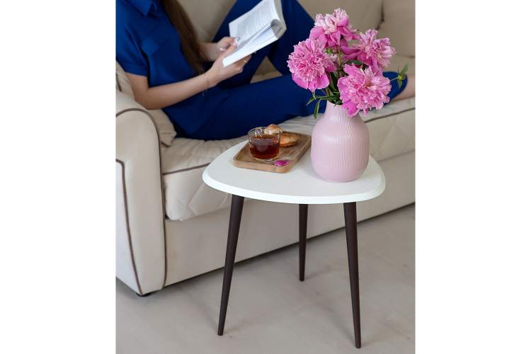 Стол журнальный BeautyStyle 7 белый/венге-18