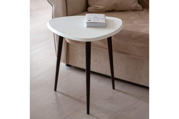 Стол журнальный BeautyStyle 7 белый/венге-10