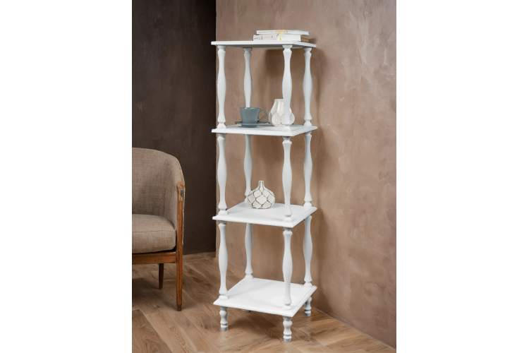 Этажерка П 8 белый-11