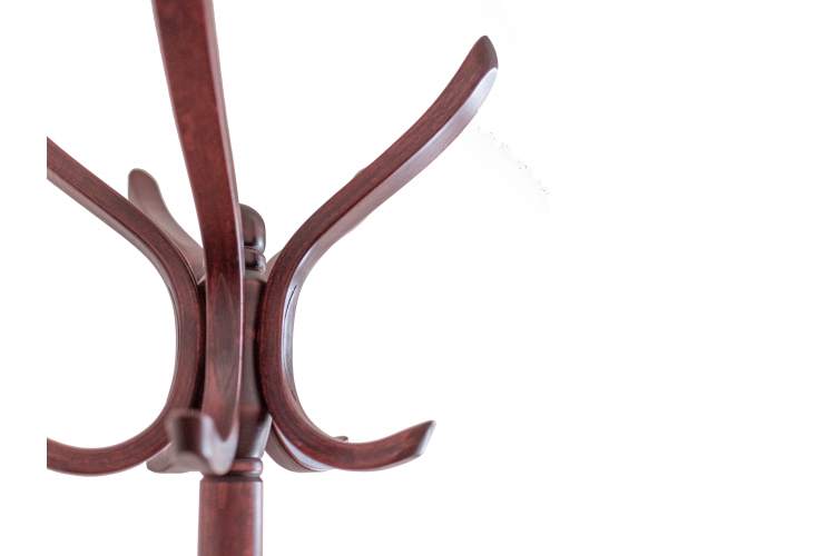 Вешалка напольная В 12Н махагон-3