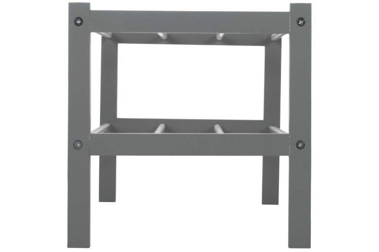 Обувница Атлас серый-1