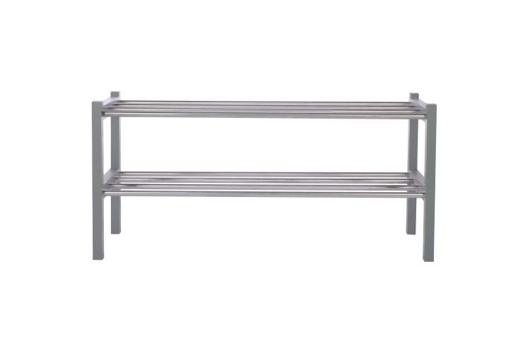 Обувница Атлас серый-2