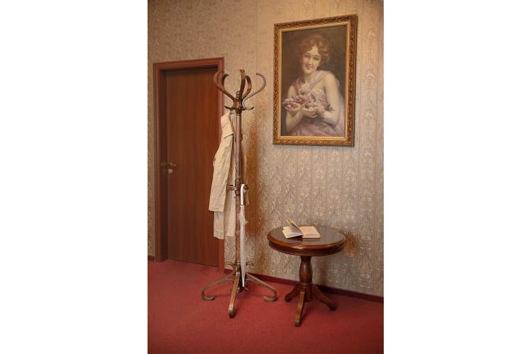 Вешалка напольная В 10Н средне-коричневый-7