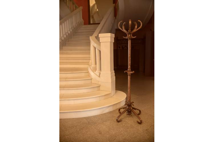 Вешалка напольная В 10Н средне-коричневый-8