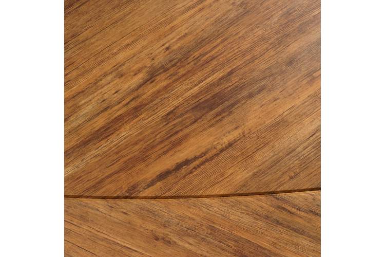 Стол журнальный Берли (12 мм) дуб американский/чёрный-2