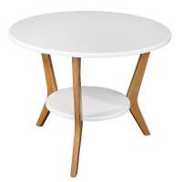 Стол журнальный BeautyStyle 13 белый/бук в гостиную