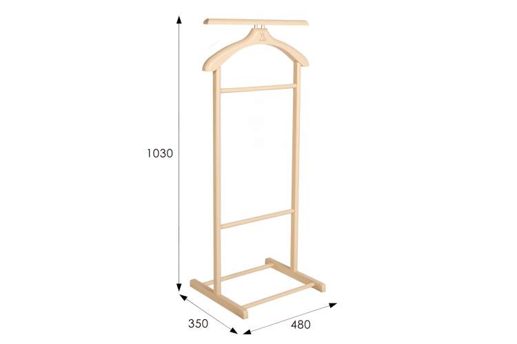 Вешалка костюмная В 21Н слоновая кость-4