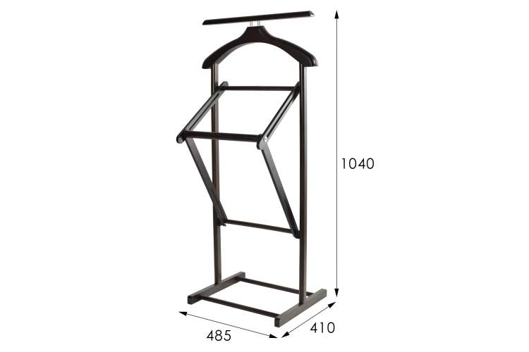 Вешалка костюмная складная В 21Н венге-6